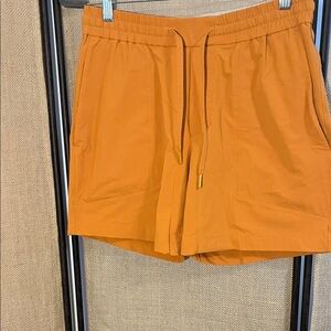 Lululemon Athletica Orange Athletic Shorts